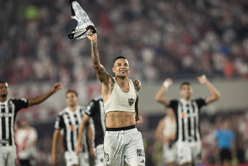 Arana, do Galo (foto:  Pedro Souza / Atlético)