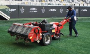 Atlético: remoção do gramado da Arena MRV está quase concluída; veja fotos