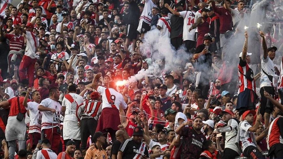 Atlético x River: torcedor argentino é preso suspeito de fazer gestos racistas na Arena MRV