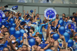 Torcida do Cruzeiro no Mineirão (foto: Alexandre Guzanshe/EM/D.A.Press)