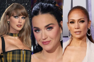 Taylor Swift, Katy Perry e Jennifer Lopez (foto: AFP)