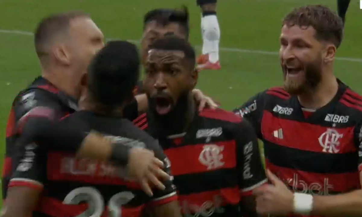 Flamengo e Corinthians na semifinal da Copa do Brasil (foto: Reprodução)