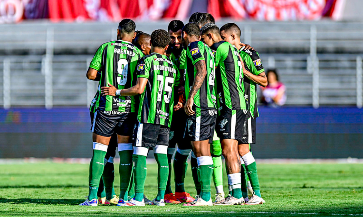 América está em sétimo na Série B (foto: Mourão Panda/América)