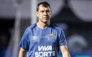 Fábio Carille pelo Santos (foto: Raul Baretta/Santos FC)