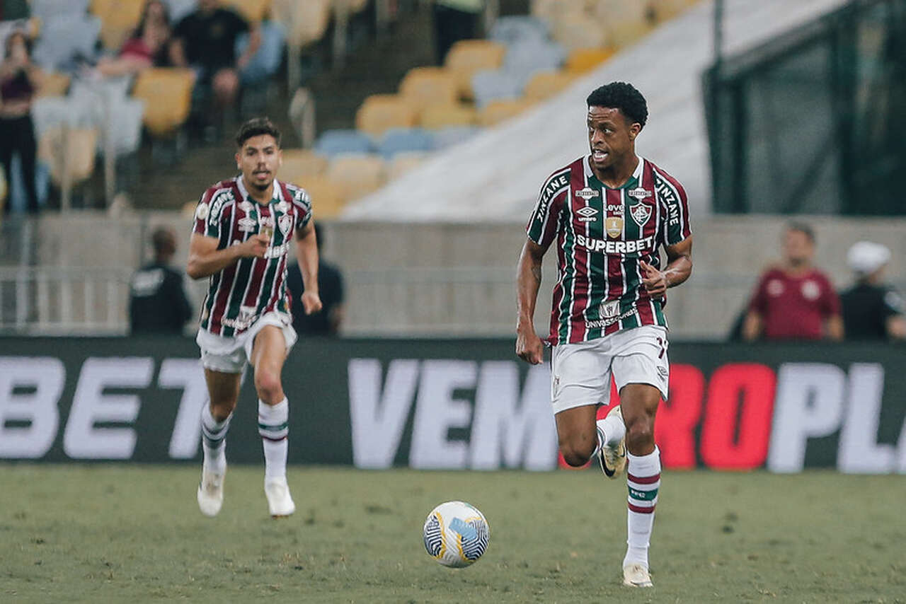 Keno em campo pelo Fluminense (foto: Lucas Merçon/Fluminense)