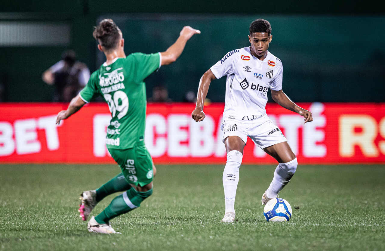 Lance de Chapecoense x Santos (foto: Divulgação/Santos)