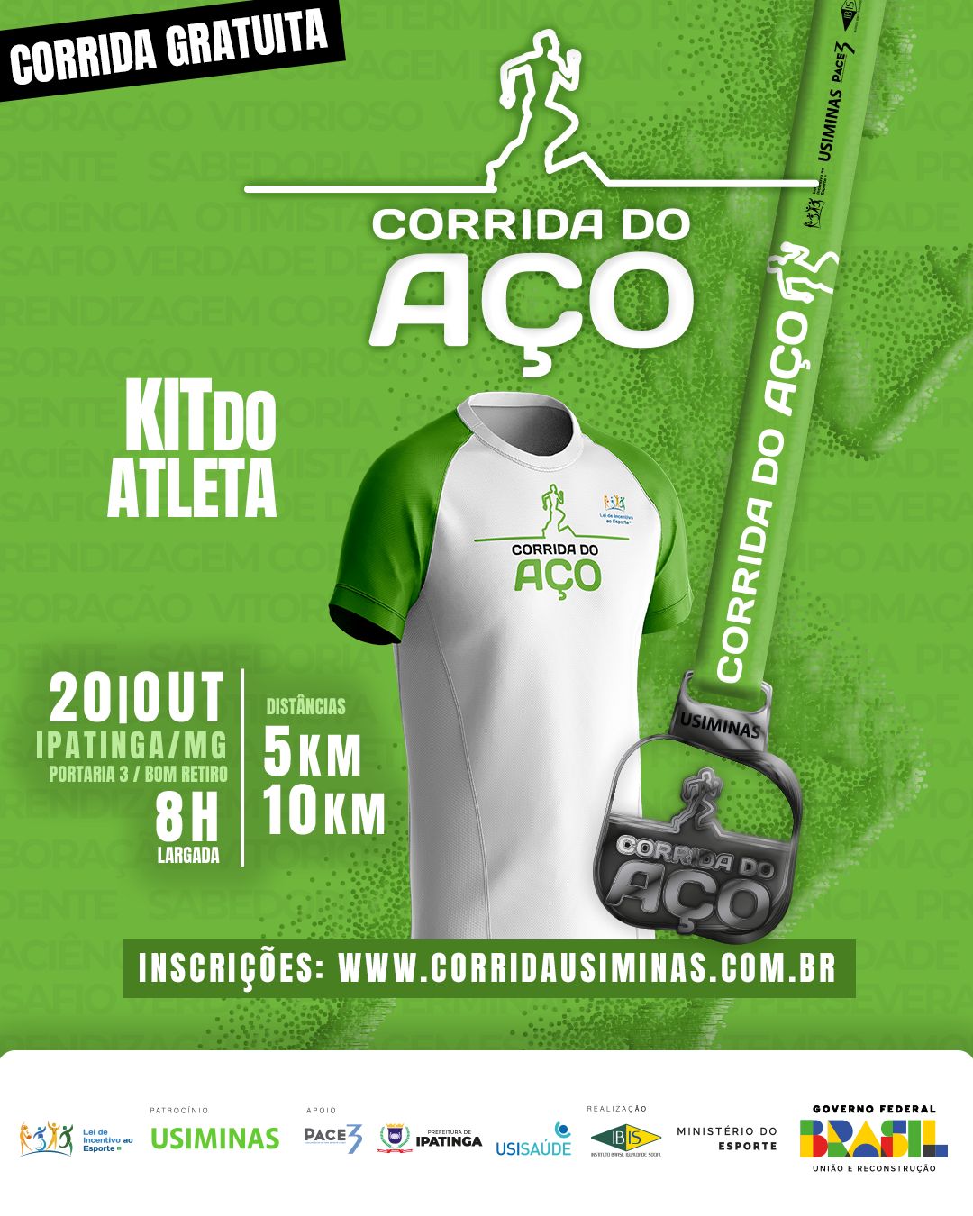 Corrida do Aço 2024: Ipatinga se prepara para grande evento esportivo