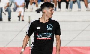 Matheus Vieira durante jogo na Itália (foto: Riccardo Manuali)