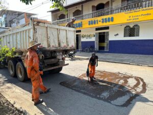 Ipatinga intensifica operação tapa-buracos em ruas e avenidas