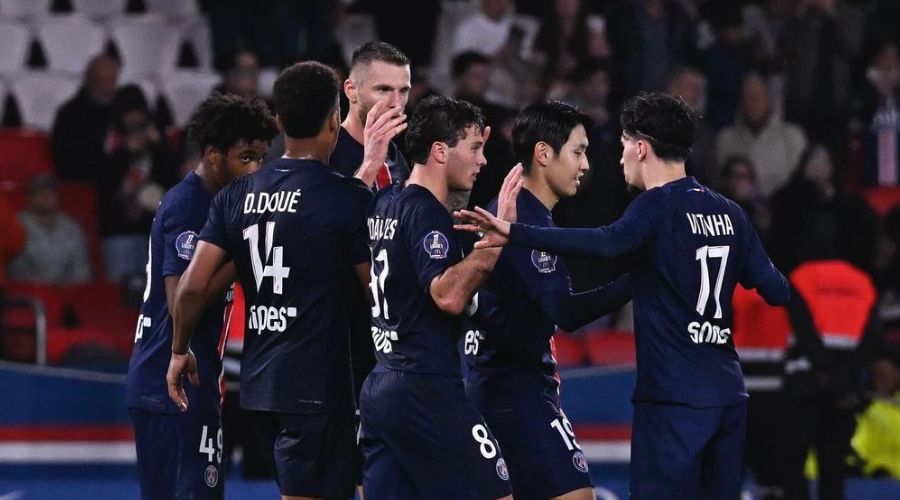 Jogadores (foto: Divulgação / PSG)