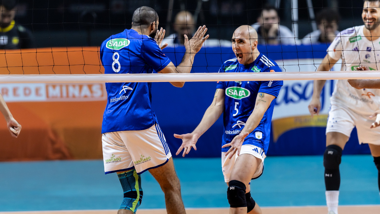 Vôlei: Cruzeiro supera Praia Clube e buscará 15º título seguido do Mineiro