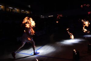 MInas e São José em duelo pelo NBB (foto: Otávio Rangel/EM)