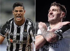 Hulk ou Vegetti: quem vai ser decisivo para Atlético e Vasco na Copa do Brasil? Veja números