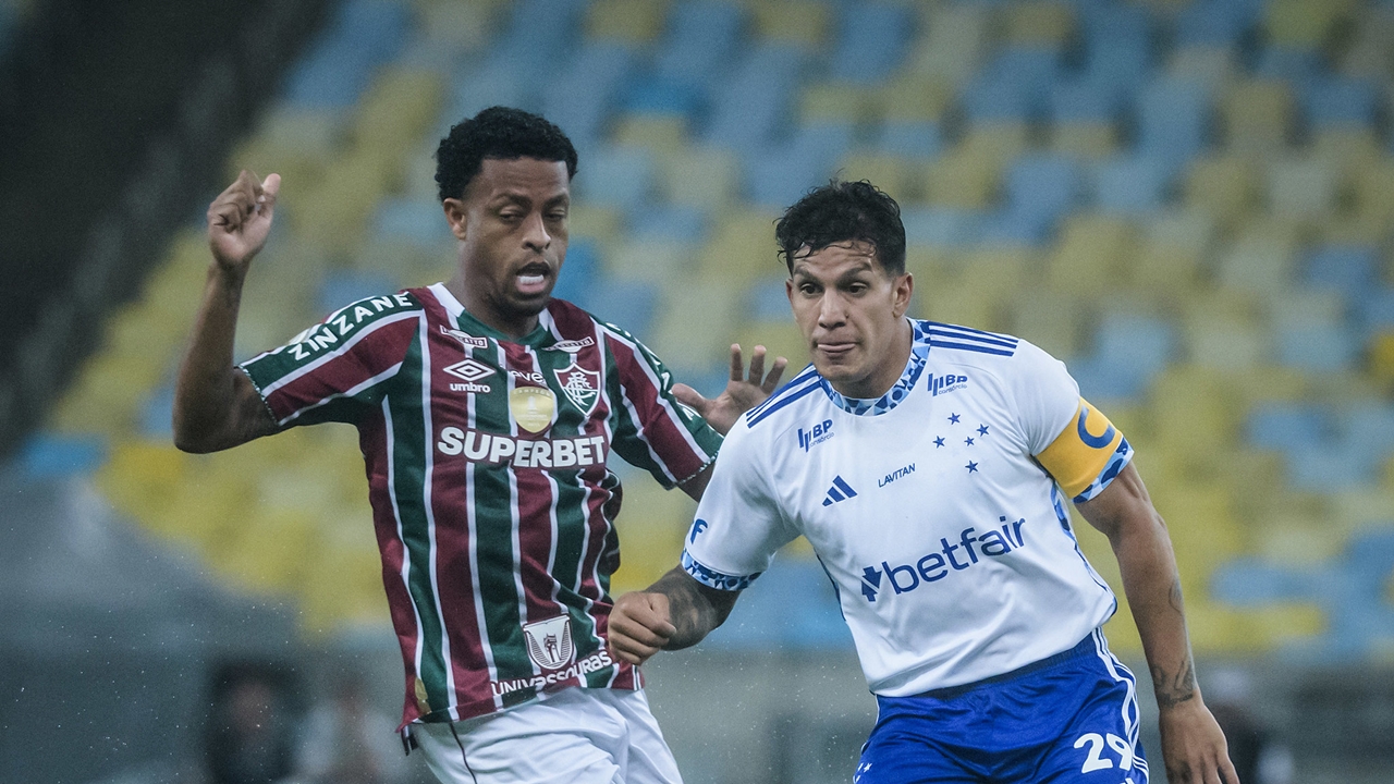 Fluminense 0 x 1 Cruzeiro (foto: Gustavo Aleixo/Cruzeiro)