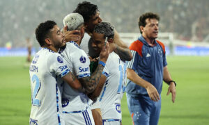 Cruzeiro está na final da Copa Sul-Americana de 2024 (foto: Alejandro PAGNI/AFP)