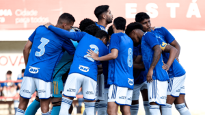 Jogadores da equipe sub-20 do Cruzeiro (foto: Gustavo Martins/Cruzeiro)