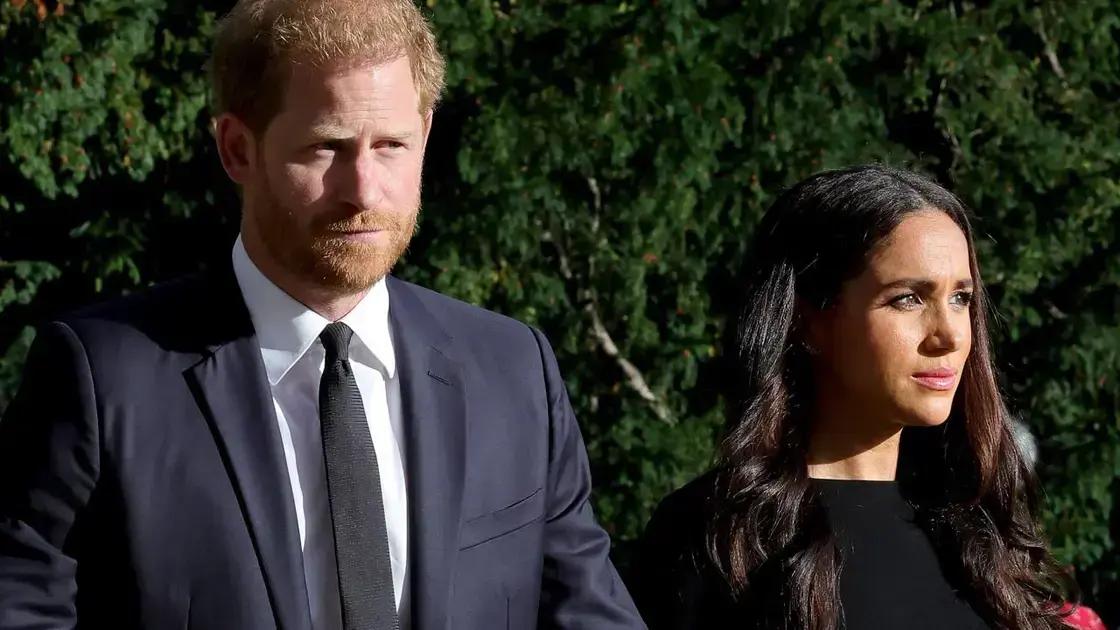 Harry e Meghan: especialista prevê separação iminente