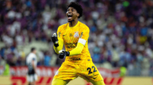 Goleiro do Corinthians, Hugo Souza (foto: Thiago Gadelha/AFP)