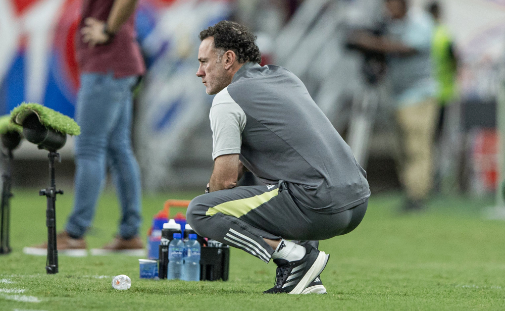 Gabriel Milito, técnico do Atlético (foto: Pedro Souza/Atlético)