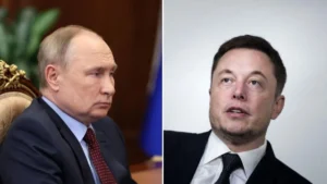 Elon Musk mantém conversas secretas com Putin desde 2022, diz jornal