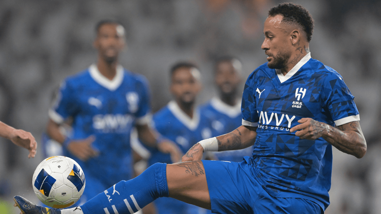 Neymar, atacante do Al-Hilal (foto: AFP)