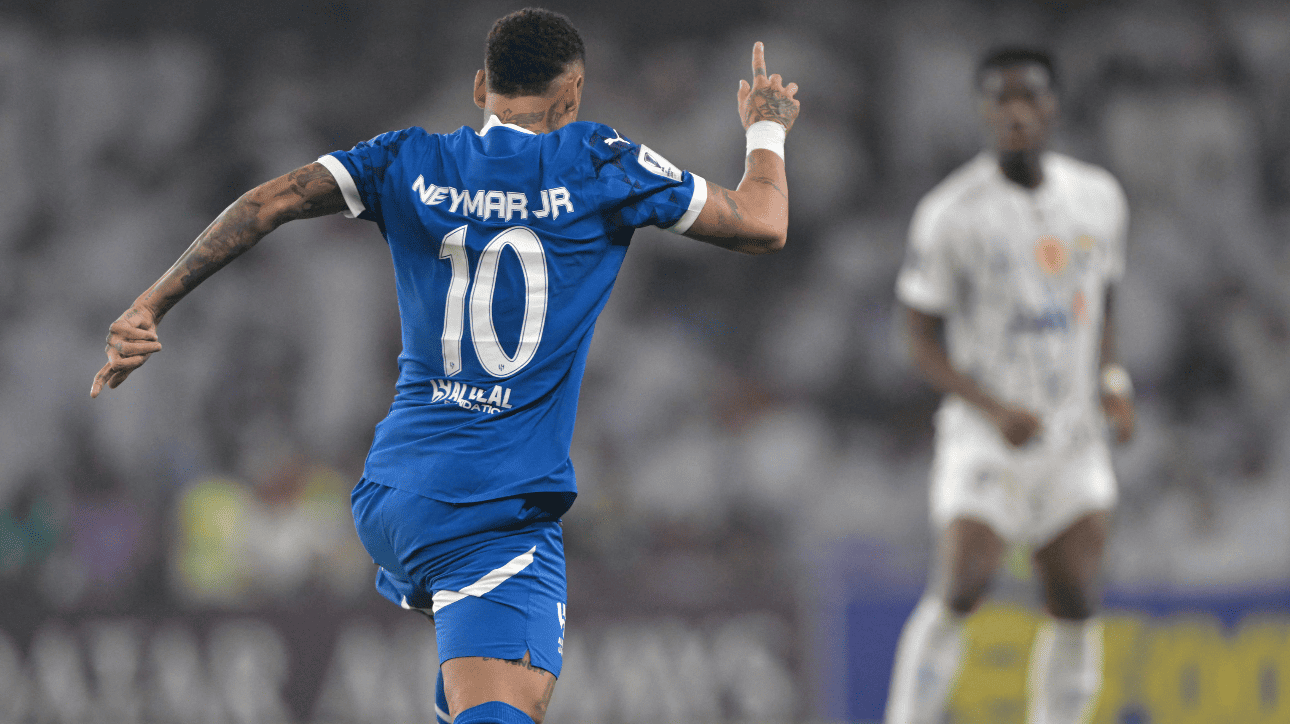 Neymar, atacante do Al-Hilal (foto: AFP)