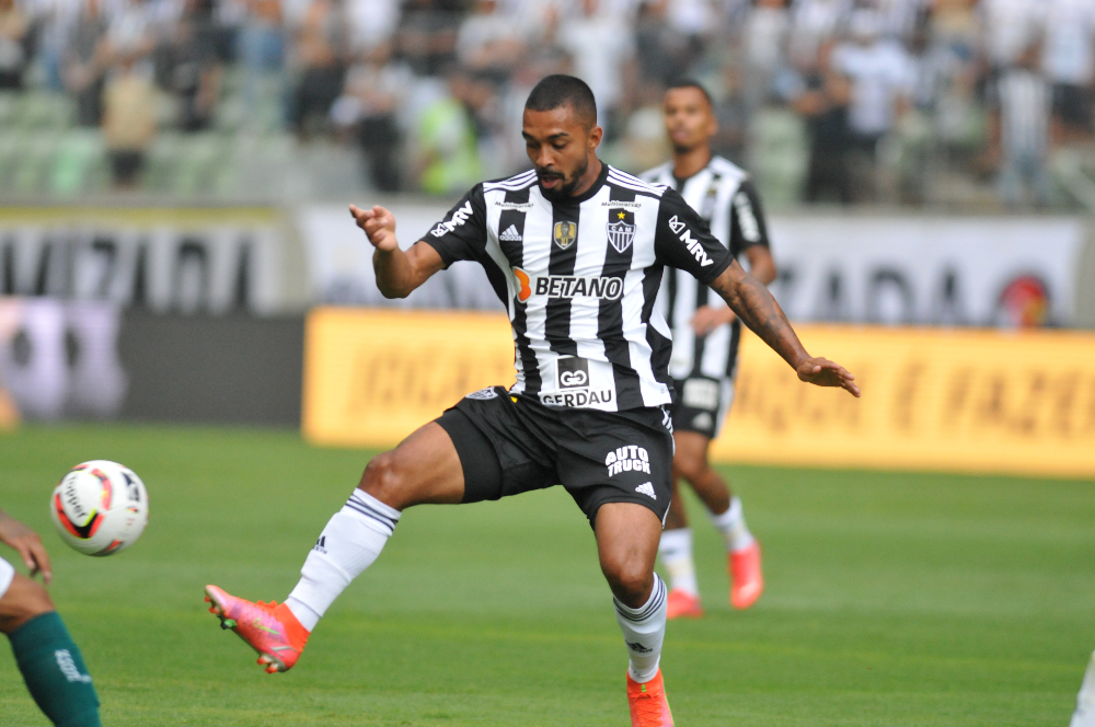 Paulo Henrique, lateral-direito do Atlético, em ação pelo Galo em 2023 (foto: Ramon Lisboa/EM/D.A Press)