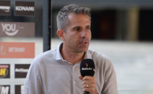 Victor Bagy, diretor de futebol do Atlético, na Arena MRV (foto: Túlio Santos/EM/D.A Press)