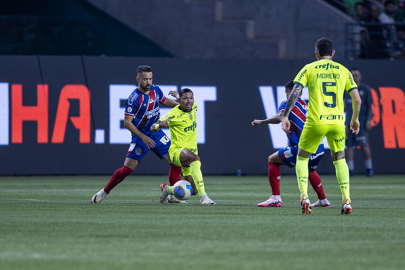 Bahia x Palmeiras: onde assistir, horário e escalações pelo Brasileiro