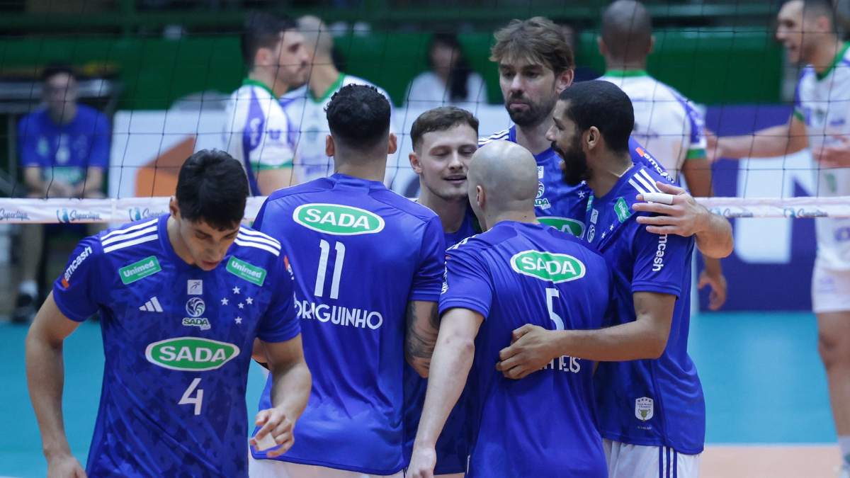 Cruzeiro bate Guarulhos e abre 7 pontos na liderança da Superliga Masculina de Vôlei