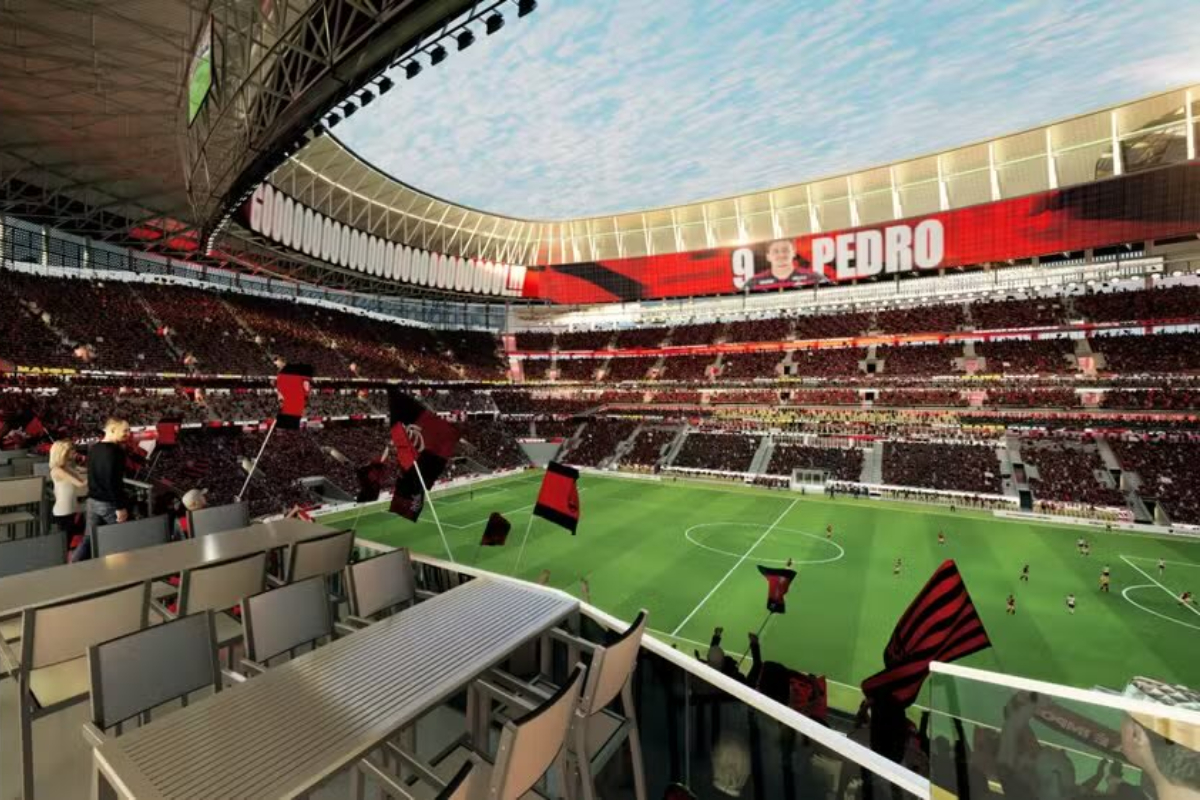 Flamengo apresenta projeto de estádio que custará quase R$ 2 bilhões; veja vídeo