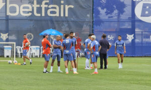 Treino do Cruzeiro (foto: João Victor Pena/No Ataque)