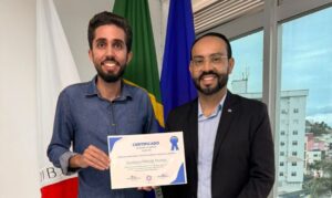 Gustavo Nunes recebe homenagem por ações inovadoras e avanços em acordos de cooperação com Israel