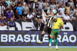 Botafogo em jogo do Brasileiro (foto: Vitor Silva/Botafogo)