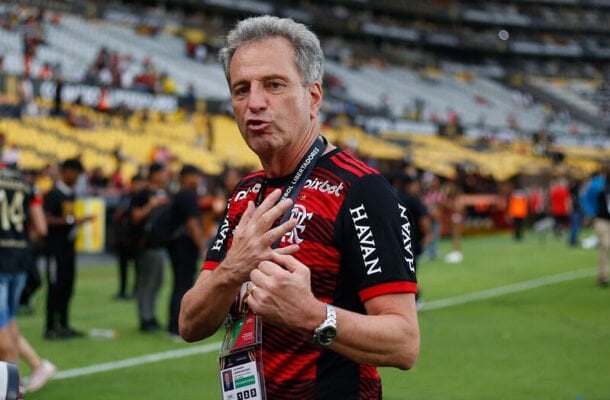 Rodolfo Landim (foto: Marcelo Cortes/Flamengo)