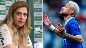 Leila opina sobre retorno de Neymar ao Brasil e dá ‘cartada’ sobre craque no Palmeiras