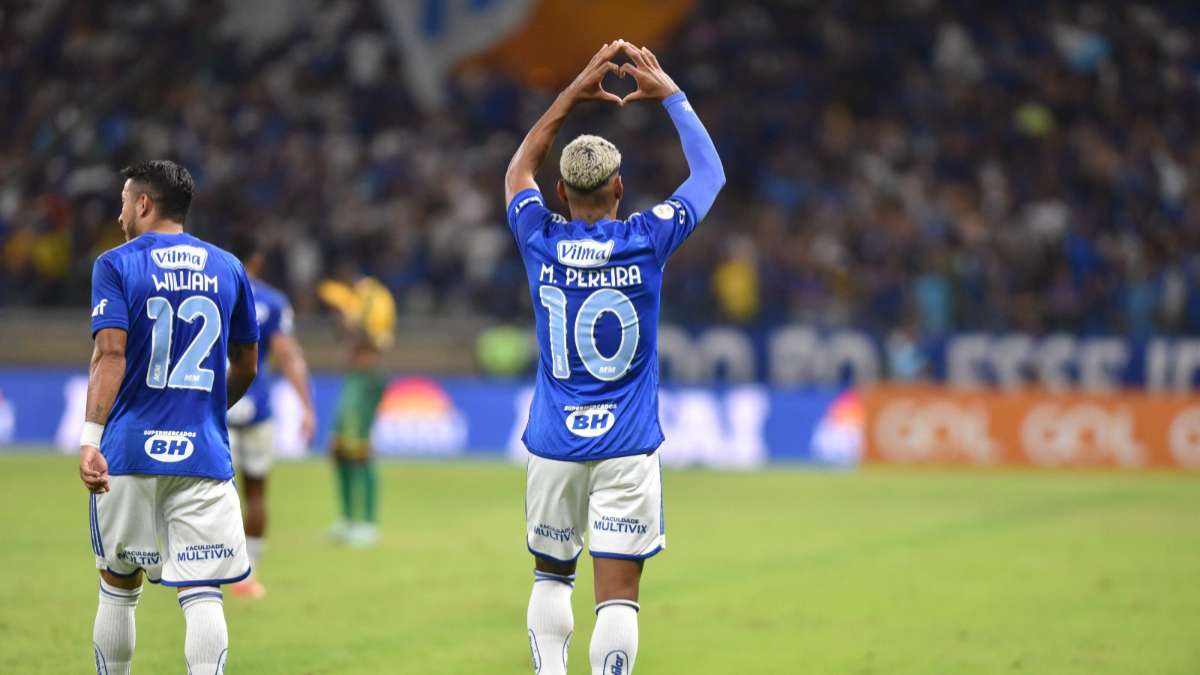 Matheus Pereira sobre usar a 10 do Cruzeiro: ‘Muita honra, muita gratidão’