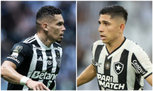 Pode pesar? Compare desgastes físicos de Atlético e Botafogo em 2024