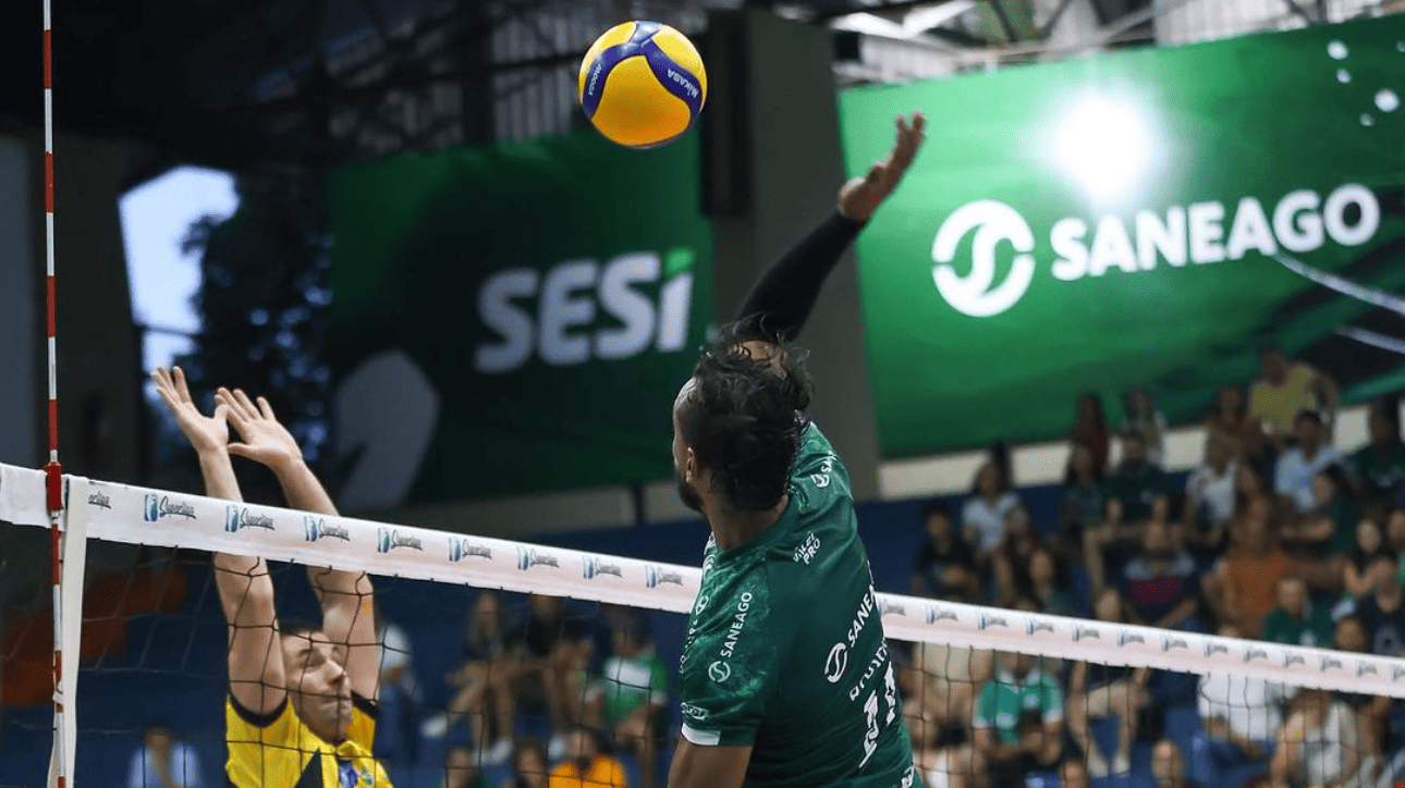 Vôlei: Praia Clube perde para o Goiás e encerra sequência animadora na Superliga