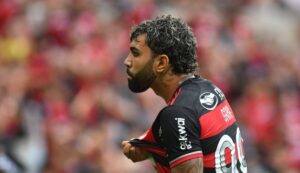 Gabigol, atacante do Flamengo (foto: Alexandre Guzanshe/EM D.A Press)