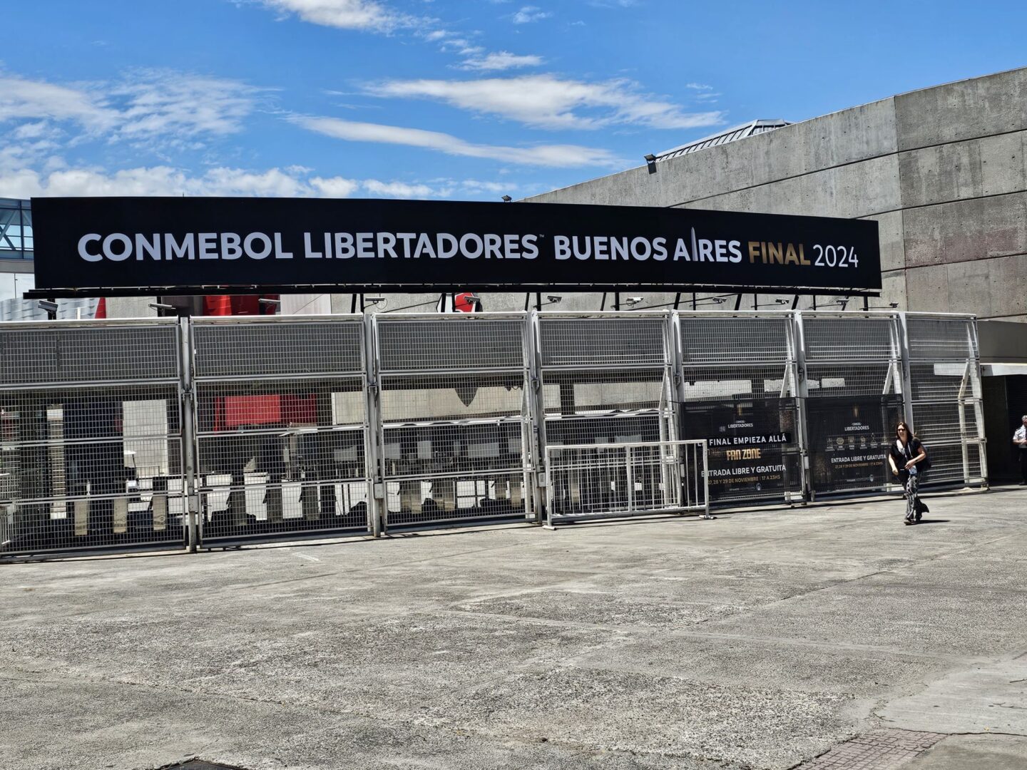 Monumental se prepara para receber final da Libertadores (foto: Samuel Resende/EM/D.A. Press)