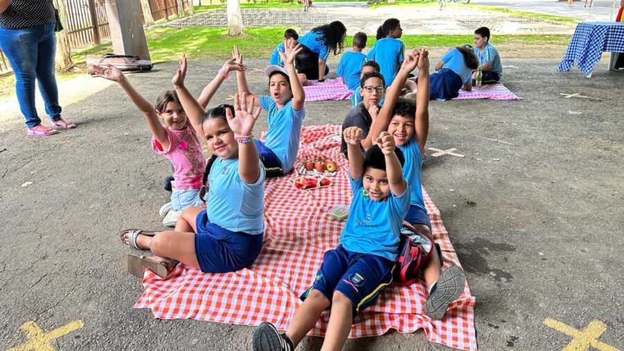 Piquenique no Parque Ipanema é  programa escolar e para famílias