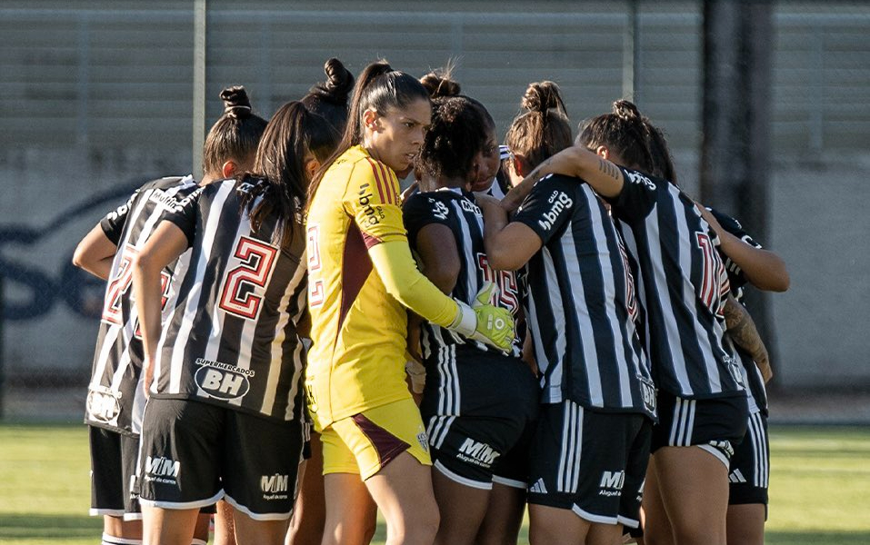 Atlético tem apenas um ponto no Brasileiro Feminino (foto: Divulgação/Atlético)