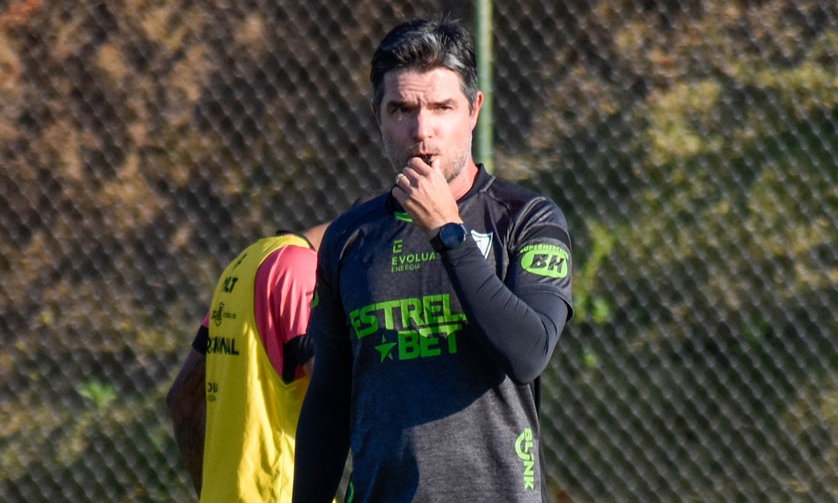 Auxiliar do América Diogo Giacomini (foto: Mourão Panda / América)