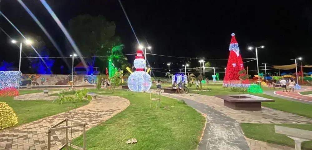 Inauguração da Iluminação de Natal em Santana do Paraíso