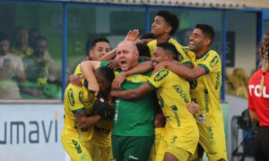 Mirassol em jogo contra o Ituano, pela Série B (foto: Divulgação/Mirassol)