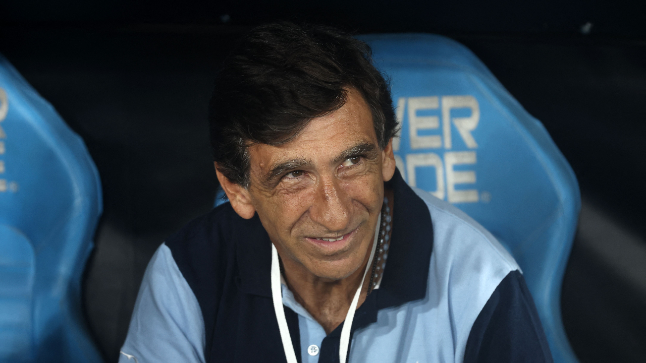 Gustavo Costas, treinador do Racing (foto: ALEJANDRO PAGNI/AFP)