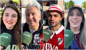 Torcedores argentinos de River Plate e Lanús conversaram com a reportagem de No Ataque (foto: Montagem com imagens de Lucas Bretas/No Ataque)