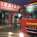 Incêndio durante a madrugada atinge Supermercado em Antônio Dias