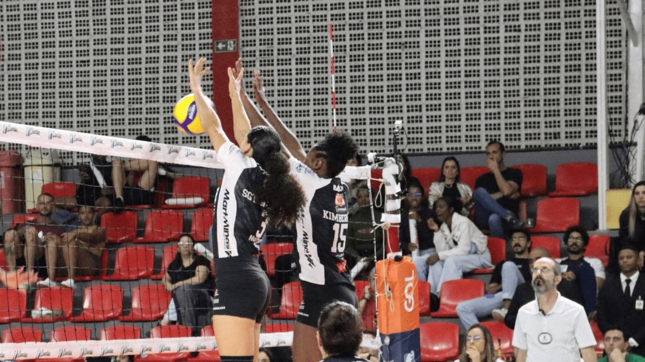 Jogadoras de vôlei do Mackenzie (foto: Divulgação/Mackenzie)